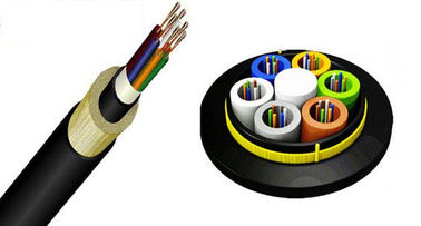 Jakość  24core All Dielectric ADSS Non Metallic  self-supporting aerial  Fiber Optic Cable fabryka