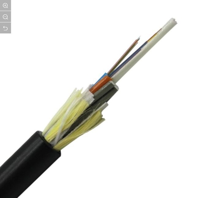 Kabel optyczny z podwójnym płaszczem całkowicie dielektrycznym