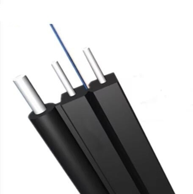 Elastyczny 2 6 rdzenia G657 A1 G 657a1 Samopodtrzymujący się FTTH Fiber Optic Drop Cable