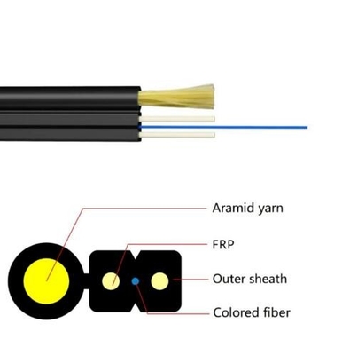 FTTH Drop Cable 1 CORE G657A2 G657A1 Kabel światłowodowy