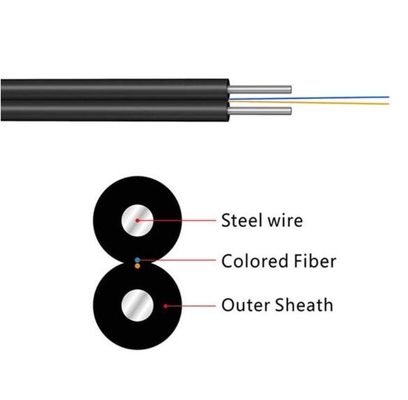 FTTH Drop Cable 1fo G657A Kabel światłowodowy