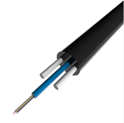 4 rdzenia płaskie samodzielne FTTH zewnętrzne kable światłowodowe