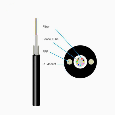 Włókno optyczne kablów z G652D HDPE