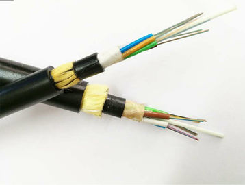 Chiny OEM PE Osłona wielordzeniowy G657A2 ADSS Luźny kabel światłowodowy