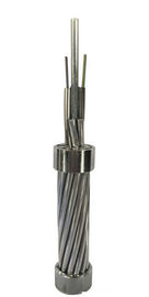 48-rdzeniowy kabel światłowodowy OPGW aluminiowa powłoka ze stali okładzinowej Błąd koncentryczności powłoki