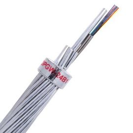 24-rdzeniowy aluminiowy przewód światłowodowy typu 205kN OPGW