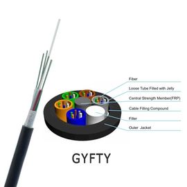 GYFTY Luźna tuba Niemetaliczny i nieopancerzony zewnętrzny kabel światłowodowy