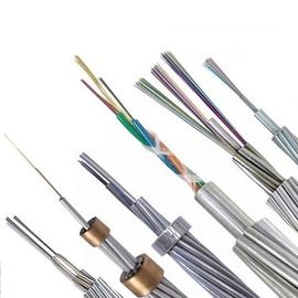 Przewód uziemiający OPGW 48-żyłowy zewnętrzny antenowy kabel światłowodowy
