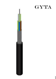 GYTA/GYTA53 Spleciony zewnętrzny kabel światłowodowy Drut stalowy Metalowy element wzmacniający z pojedynczym modelem