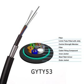 Komunikacja GYTY53 Kabel światłowodowy o dużej budowie rdzeniowej