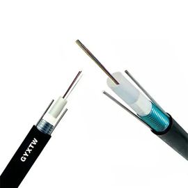 Corning zbrojony kabel światłowodowy Czarna osłona zewnętrzna GYXTW fabryczna telekomunikacja mocy