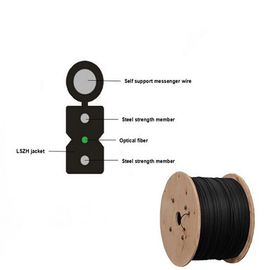 Kabel światłowodowy FTTH Outdoor Indoor Drop Cable GJYXCH / GJYXFCH do sieci domowej
