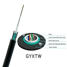 GYXTW 6-żyłowy jednomodowy centralny kabel antenowy z luźną tubą i kanałowy zewnętrzny kabel światłowodowy