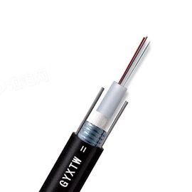 8.9mm Kable średnica GYXTW 12 rdzenia G652D centralne luźne rurki zewnętrzne anteny i przewody Kabel optyczny z włóknem optycznym