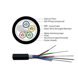Jednomodowy 2-żyłowy kabel światłowodowy z luźną rurką GYTA