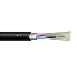 24 kabel światłowodowy Luźna tuba linka GYTA Zewnętrzna antena i przewód światłowodowy G652D