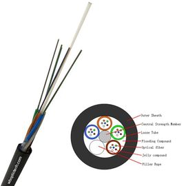 OEM Non Metallic Aerial Fiber Optic Cable 2 - 288 Rdzeń Liczba włókien z wypełniaczem wypełniającym