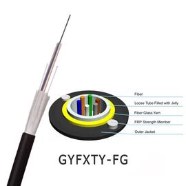 2-żyłowy kabel centralny z luźną tubą GYFXTY, niemetaliczny i nieopancerzony
