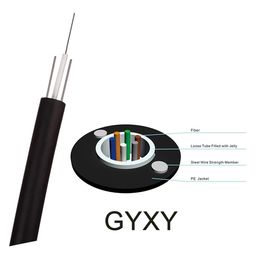 24-rdzeniowy kabel światłowodowy Unitube G652D jednomodowy