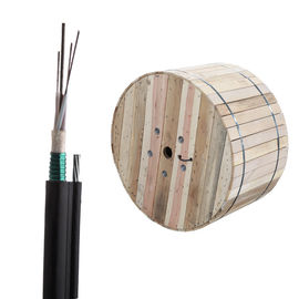 Antenowy opancerzony kabel światłowodowy GYTC8S z luźną rurką 6 rdzeniową, jednomodową