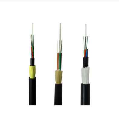 Niemetalowy 12-rdzeniowy kabel światłowodowy ADSS Antena samonośna do telekomunikacji energetycznej