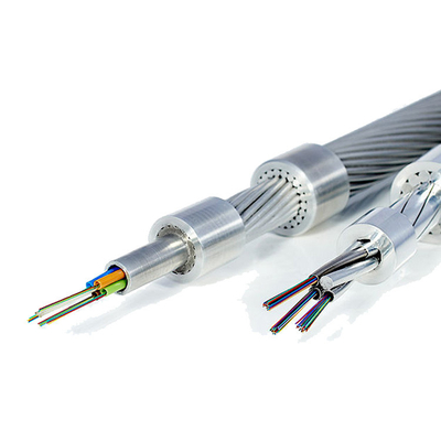 2-42 rdzeniowy wstępnie uformowany kabel światłowodowy OPGW do komunikacji