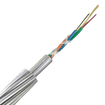 2-42 rdzeniowy wstępnie uformowany kabel światłowodowy OPGW do komunikacji